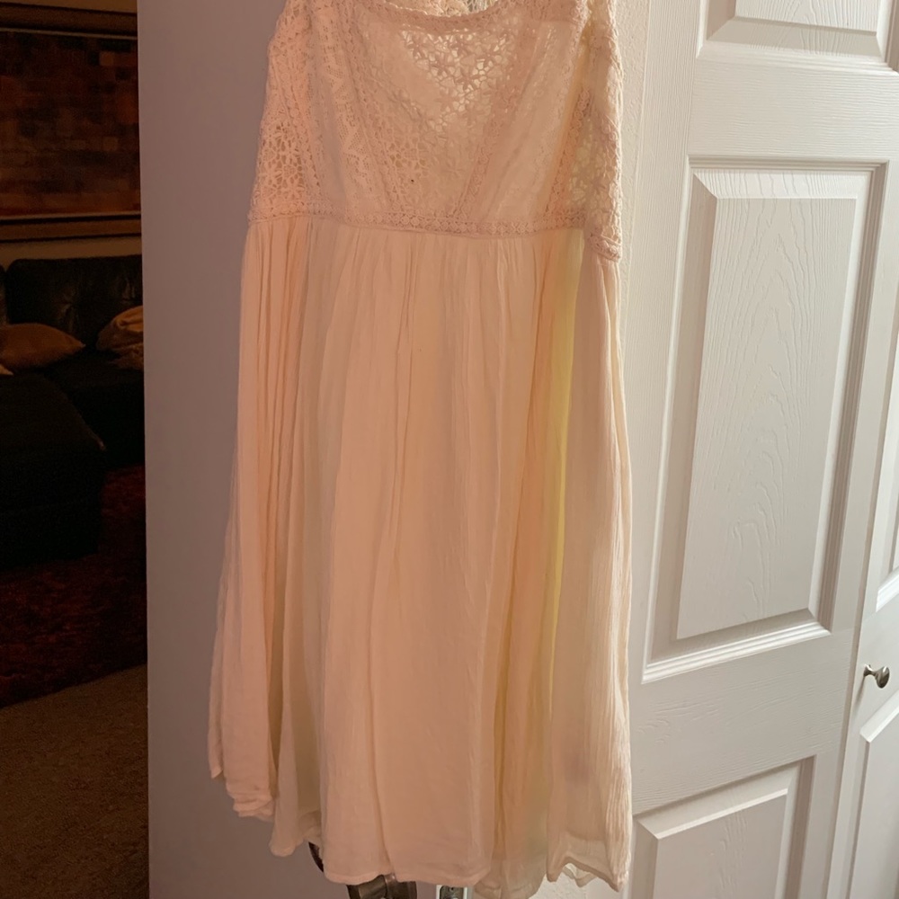 Cream dress